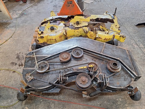 Ride mower deck shells - ride,