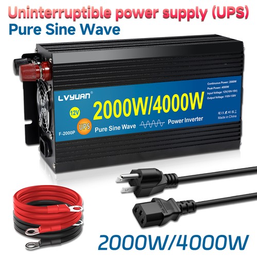 2000w 4000w peak pure sine - 4000w,