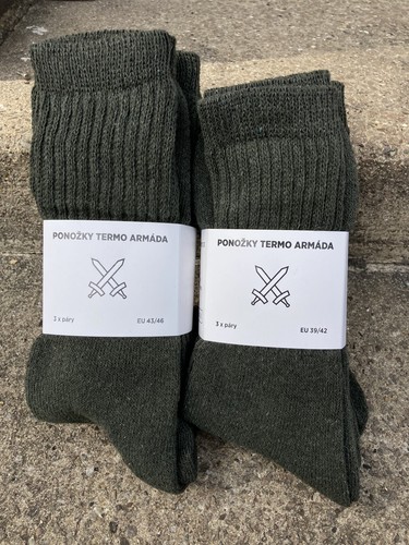 Army surplus socks - socks, czech