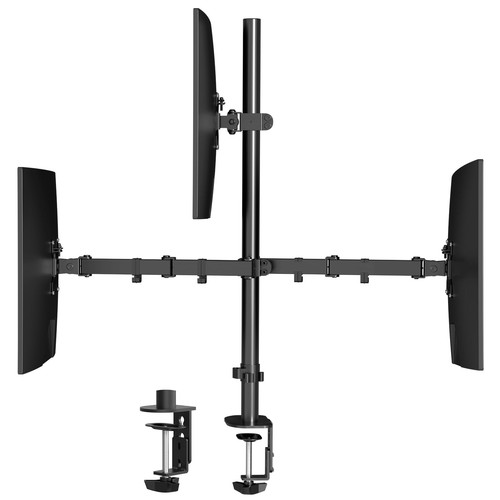 Triple monitor stand - monitor, stand,13