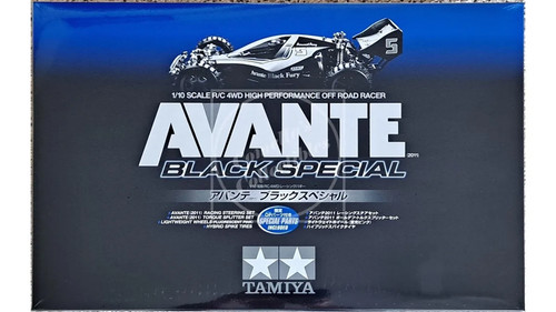 Tamiya avante black - tamiya, 1/10