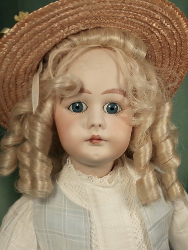 Porcelain doll - (3), 27"(69cm)