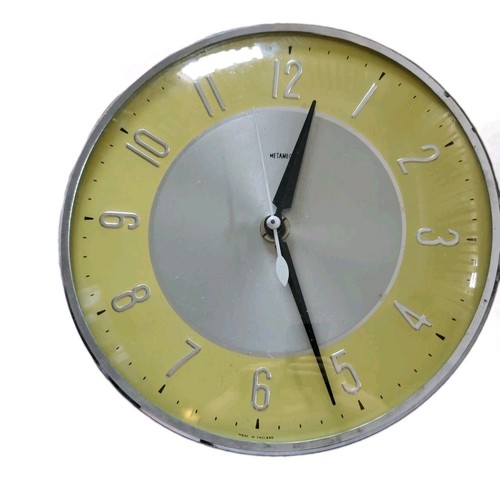 Metamec vintage wall clock - vintage,