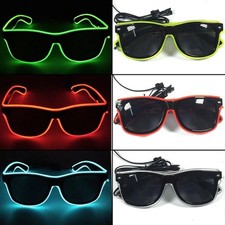 1 Pair LED Neon Glasses