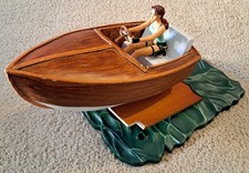 🎮 Lara Croft Tomb Raider Boat Venice Resin Figure - Eidos Atlas 2008