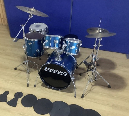 Ludwig blue acoustic - blue,