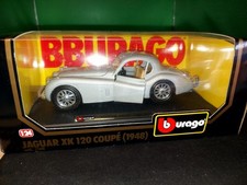 Burago Jaguar XK120 Coupe Car