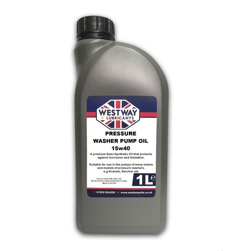 Pressure washer pump oil - 1l,