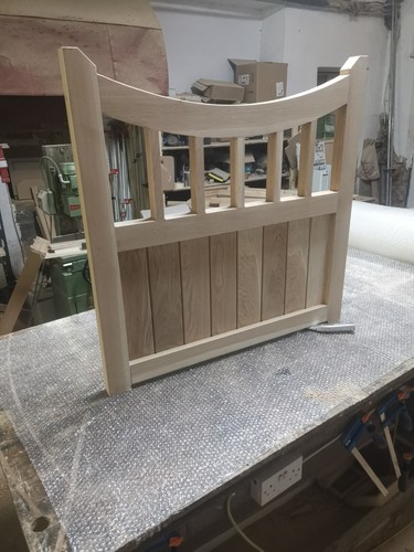 Solid oak garden gate - solid,