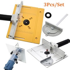 Multifunctional Aluminum Router Table Insert Plate For Woodworking Benches Table