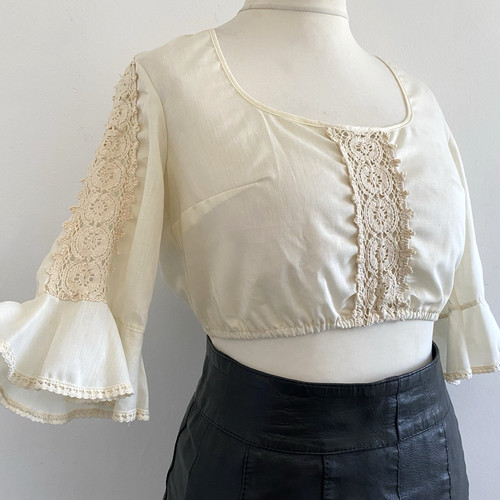 Vintage 1970s cropped dirndl - 1970s,