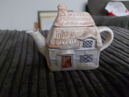 Vintage ceramic miniature tea - miniature,