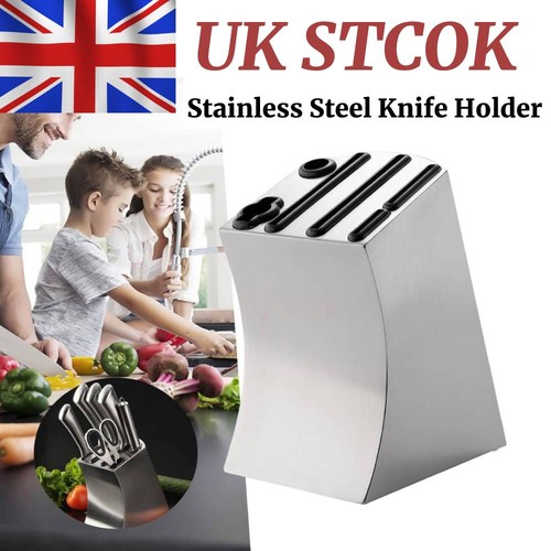 Stainless steel knife holder - stainless,