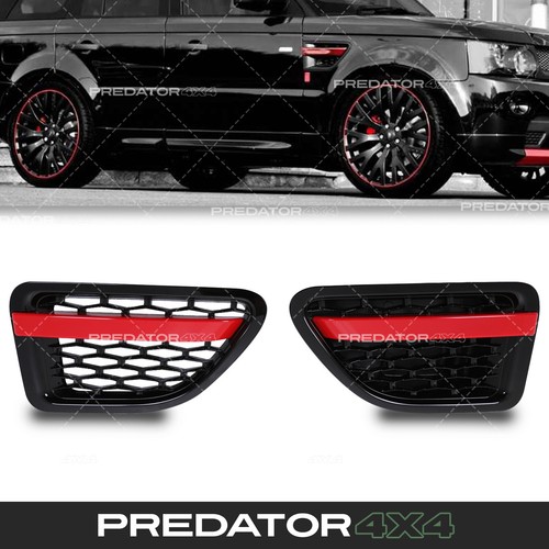 Black red front - black, side