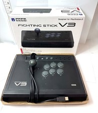 BOXED AUTH Hori Fighting Stick V3 Arcade Playstation 3 Tested Japan