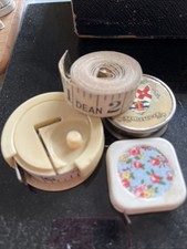 4 Vintage Tape Measures, 2 by