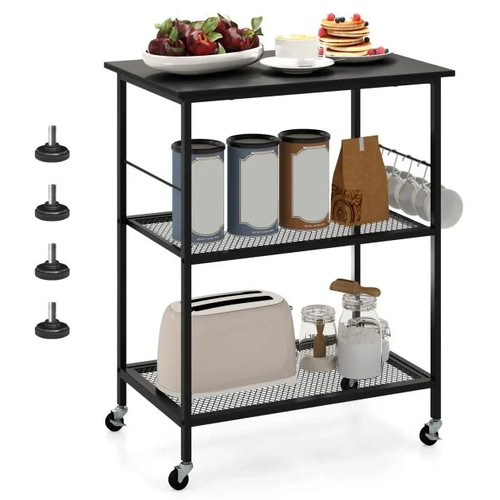 Lockable trolley with flexible - trolley,