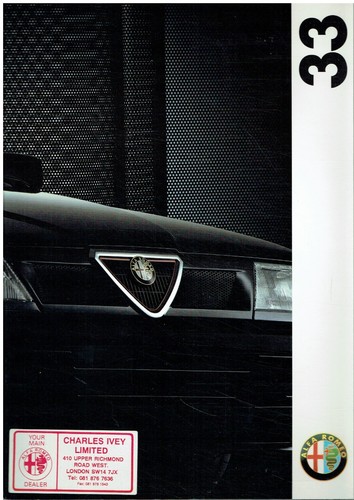 Alfa romeo 1 7 - &, 16v