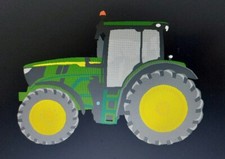 Large  John Deere Tractor Logo  embroidered on the back of Work Wear Clothing .