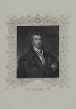 19th century engraving The Duke of Wellington by Henry Byran Hall ~ John Tallis