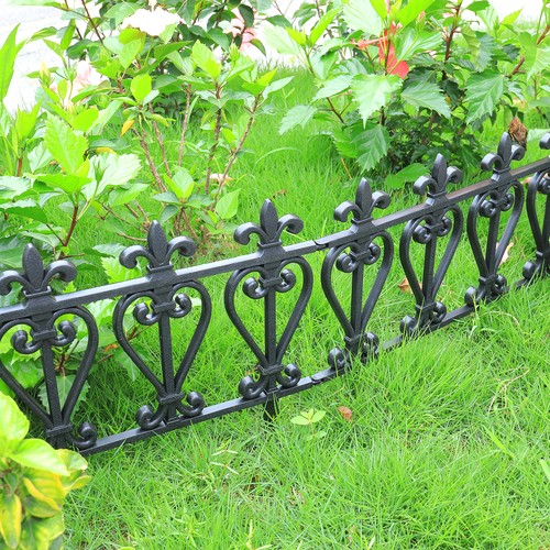 Backyard garden picket fence - backyard,