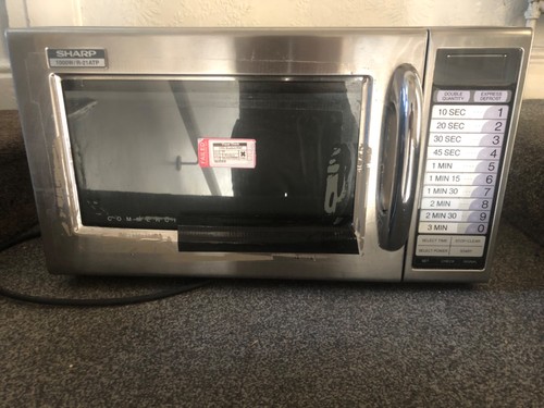 Sharp commercial microwave - sharp,
