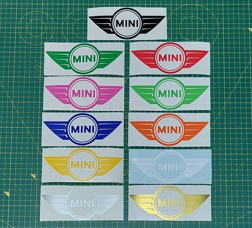 Mini cooper logo vinyl - x,