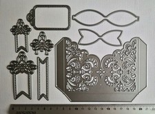 Filigree Pocket Making Die Set Inc Tags Ect..... Die Set 31