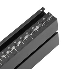Table Saw Miter Gauge With Micro Adjustable Flip Stop Extendable Fence