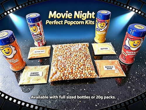 Diy movie night popcorn kit - movie,