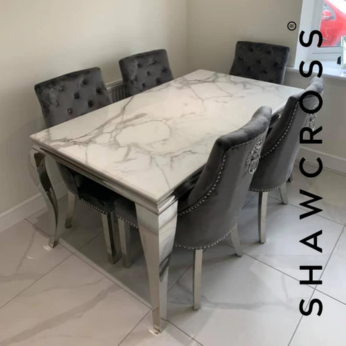 Louis marble dining - marble, and
