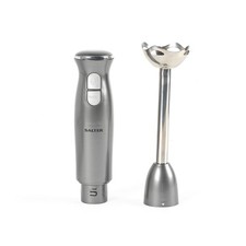 Salter Electric Hand Blender Cosmos Stick Food Processor 2 Speeds Grey 400 W
