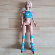 Barbie Cool Skating Doll with In line skates Roller Skates 1998 Mattel Battery