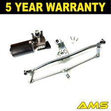 Fits Fiat Doblo 2000- Front Windscreen Wiper Motor + Linkage Front AMS 46748140