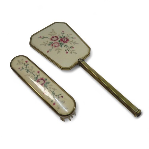 Vintage floral vanity set - vanity,