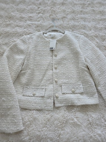 Womens boucle jacket - h&m, new