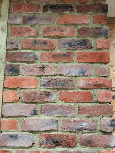 Rustic blend red brown brick - red,