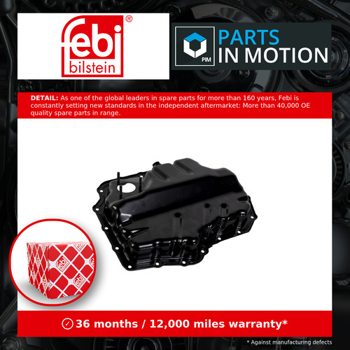 Sump pan 180692 - febi, oil