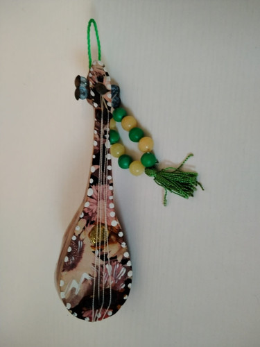 Vintage greek bouzouki green - vintage,