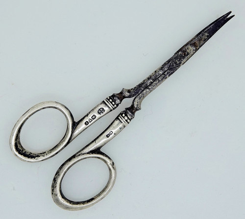 Antique silver handle - antique,