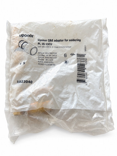 Uponor solder adapter pl - uponor,