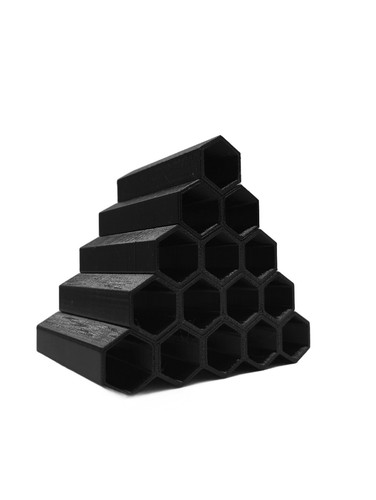 Hexagon shrimp aquarium hide - hexagon, hide/