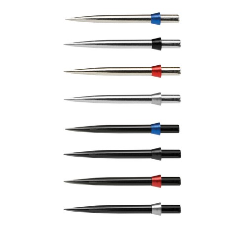 32mm dart points black silver - 32mm,