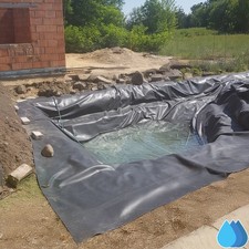 Rubber Flexible Garden Koi Fish Pond Liners 900gsm EPDM XXL 1mm Thick Heavy Duty