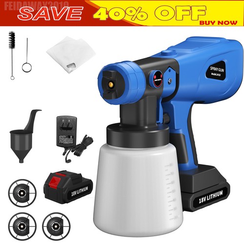 Cordless paint sprayer airless - cordless,