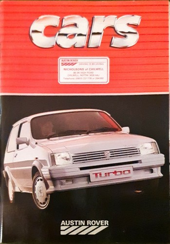 Austin rover cars - austin, brochure