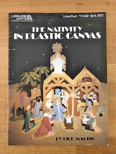 The nativity plastic canvas - the,