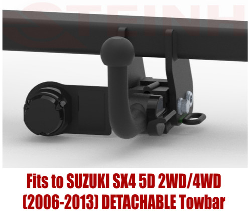 Detachable tow bar for - bar,