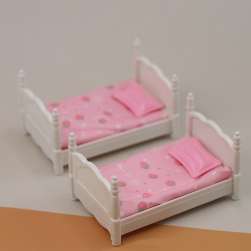 Miniature bed for - miniature, doll