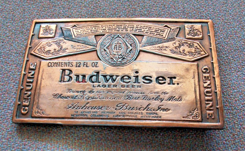 Box9 genuine brass budweiser - genuine,